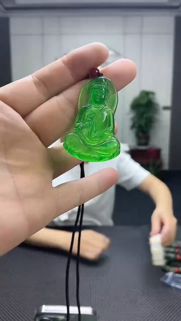 翡翠挂件未镶嵌观音多样性发货任意一件