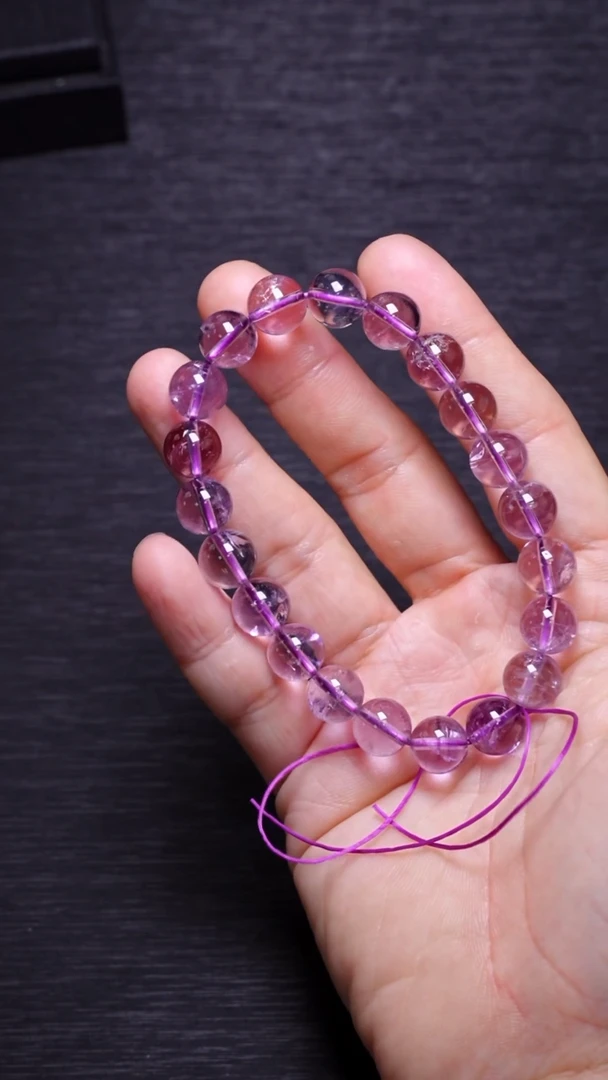 【闪购商品】水晶单圈未镶嵌Q012玻利维亚紫水单圈9mm