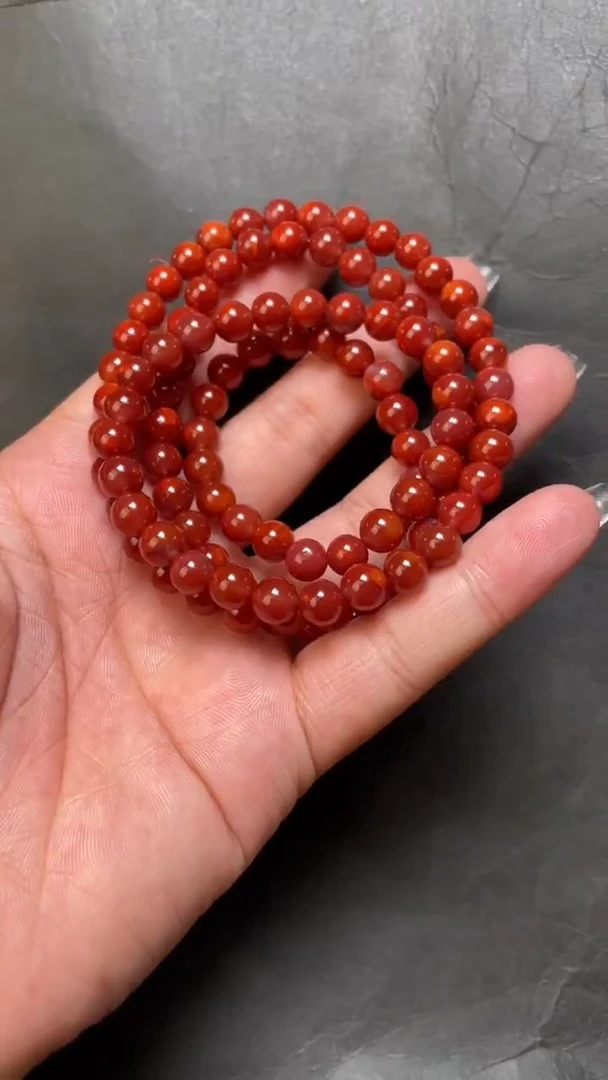 南红玛瑙1未镶嵌多圈