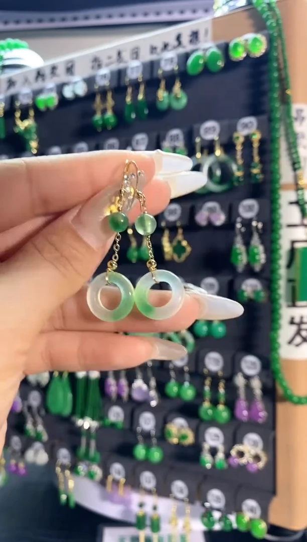 【闪购商品】翡翠颈饰银S925镶嵌019....