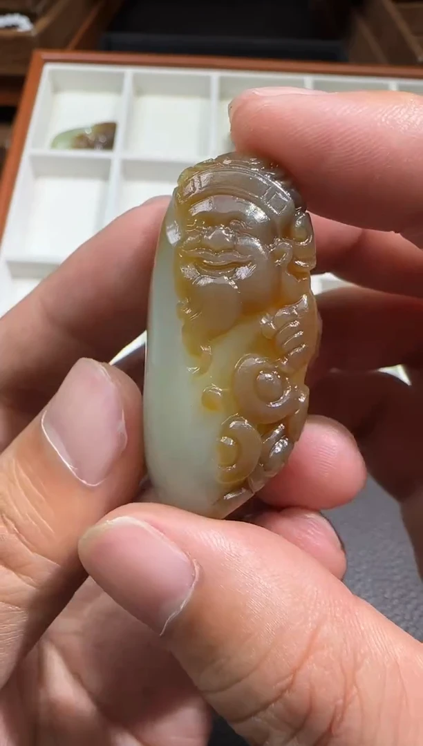 【闪购商品】和田玉【海117】54未镶嵌9001