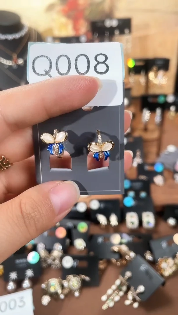 合金925银锆石Q008