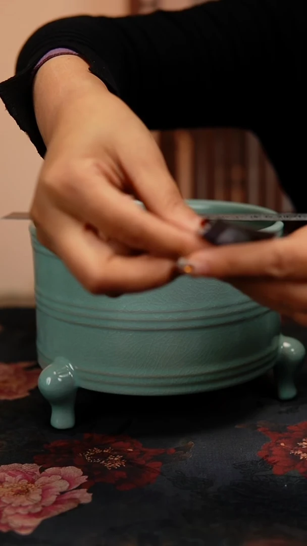 瓷片原产地原矿釉汝瓷