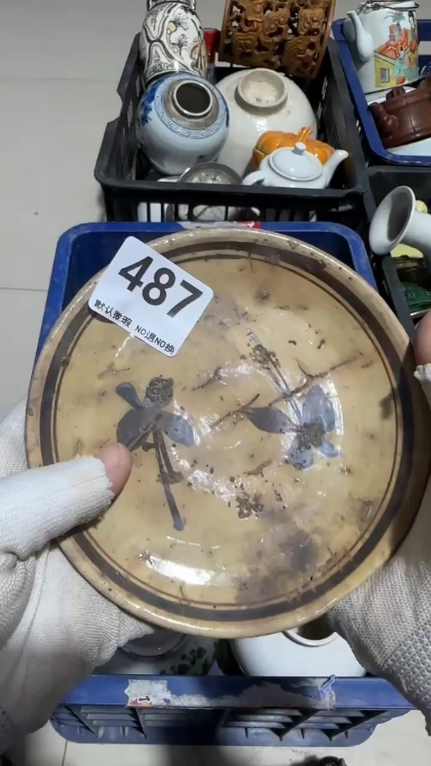 瓷片东**眉亿容工艺品487