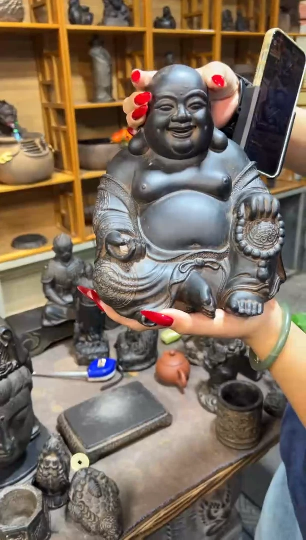 陶土【火山泥】大肚佛