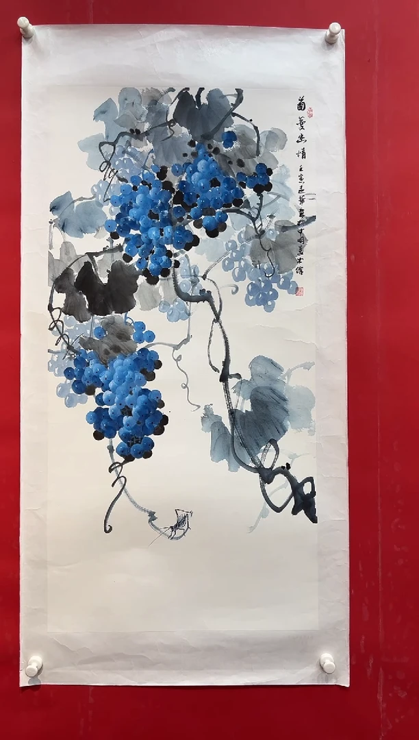 国画画家陆远华纯手绘原作