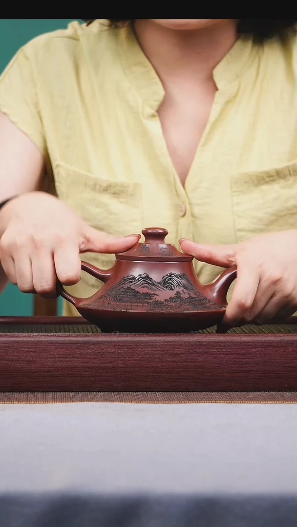 茶壶紫砂宜兴原矿紫砂作品