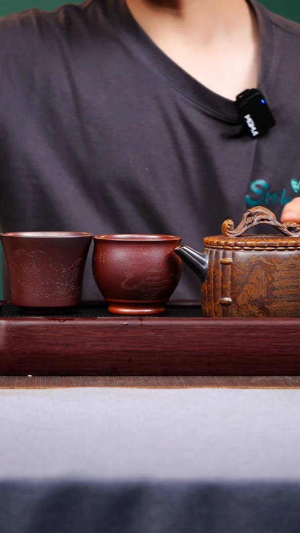 茶壶紫砂宜兴原矿紫砂作品