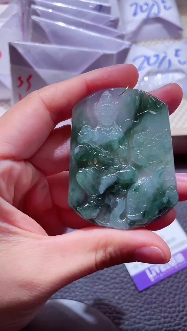 颈饰未镶嵌翡翠00000979普贤