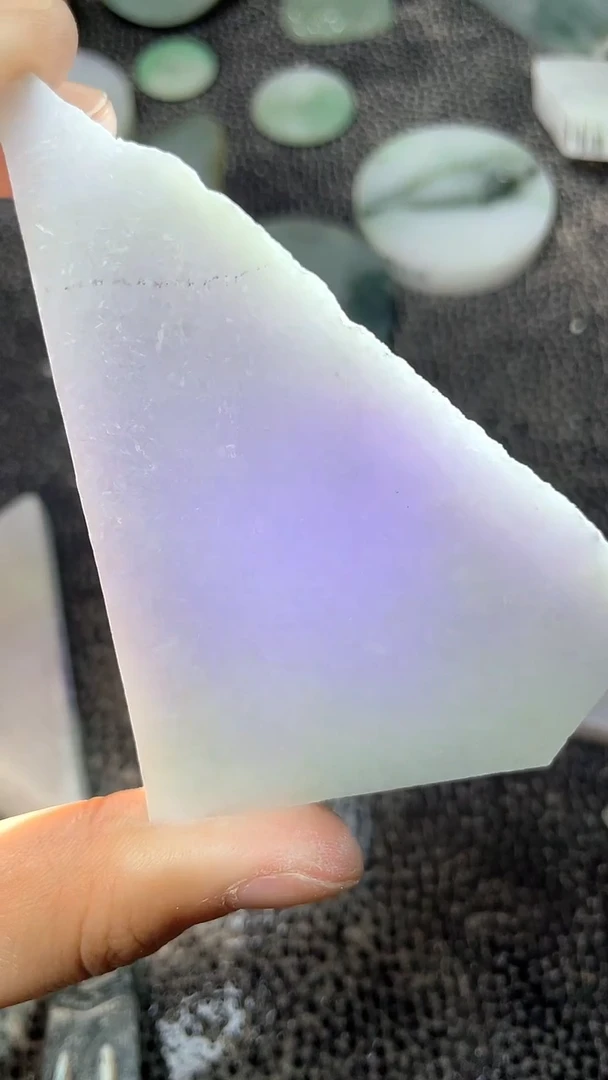 裸石翡翠天然A货翡翠板料