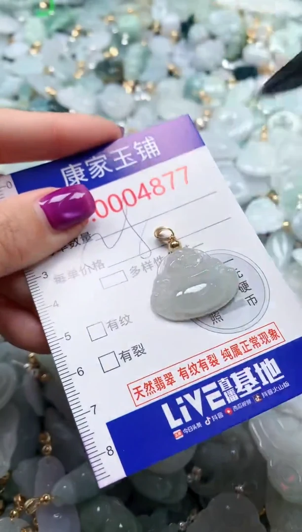 颈饰未镶嵌翡翠4877