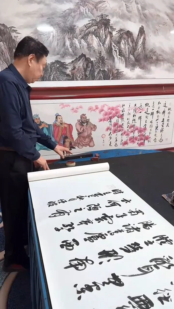 书法陋室铭 冯增波书法