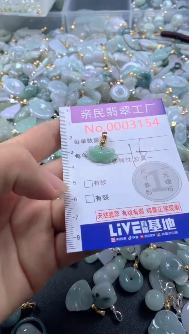 颈饰未镶嵌翡翠3154