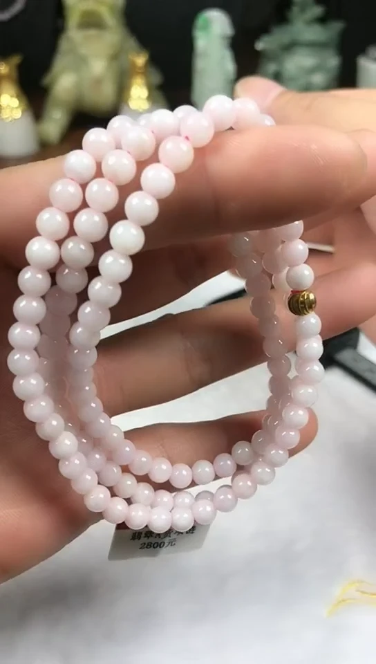 未镶嵌挂件翡翠手串