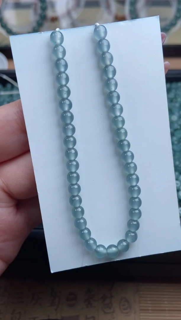 【闪购商品】翡翠手链未镶嵌多样性发货37颗卡5