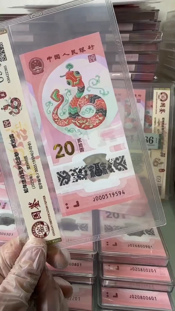 【闪购商品】塑料000519594-蛇钞单张！