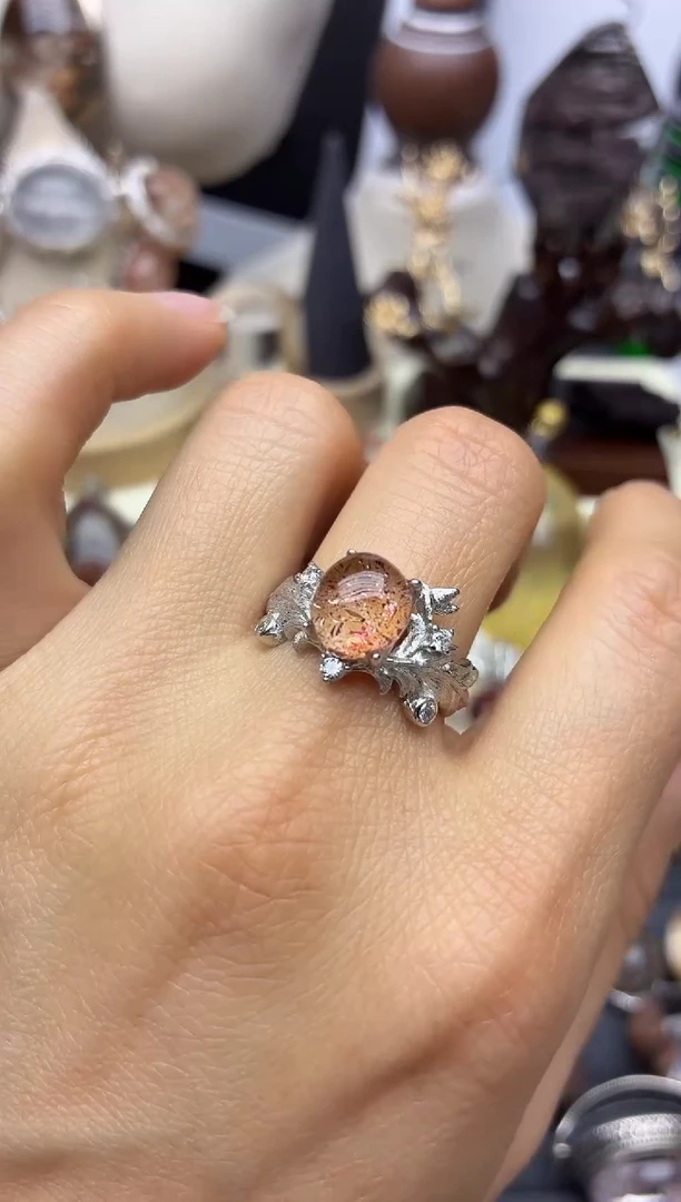 银S925镶嵌珠宝半成品水晶水晶水晶