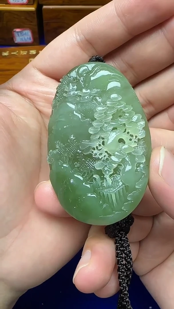 未镶嵌和田玉挂件坤****11