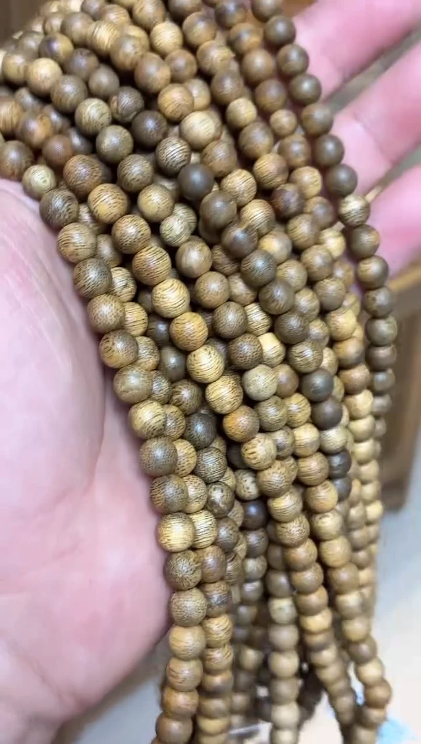 沉香手串 菩萨棋圆珠长串0.7多样性发其一16