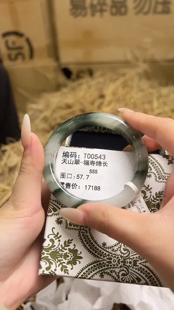 未镶嵌手镯石英岩玉T00543