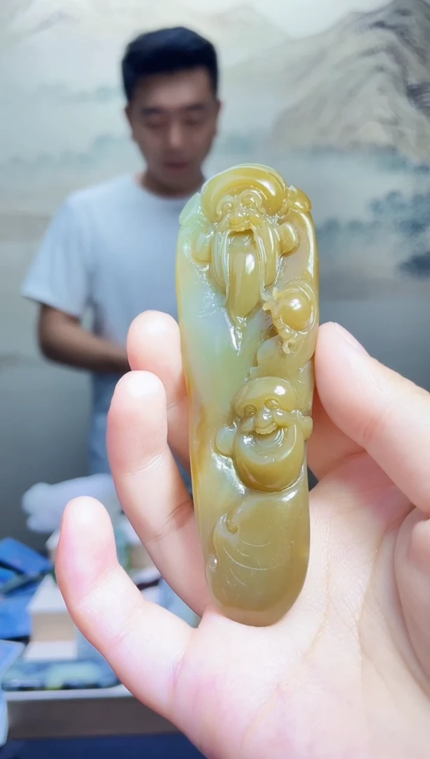 颈饰未镶嵌和田玉1