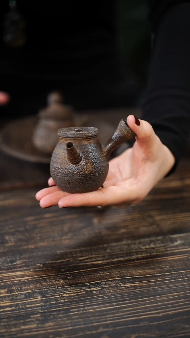 全手工制作 南蛮侧把壶90CC