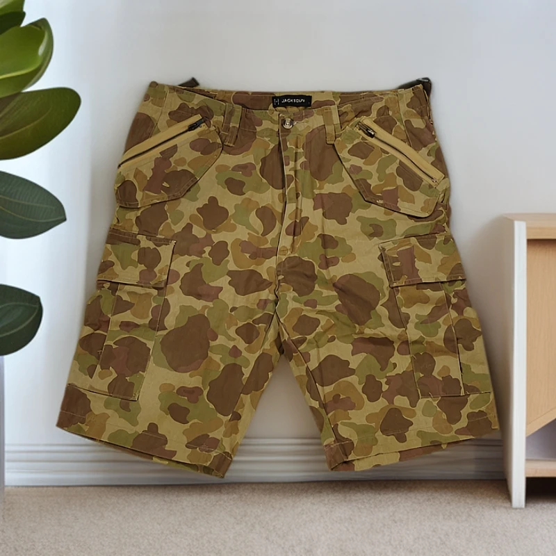 Final-Escape直播福利短裤重磅迷彩短裤5分裤