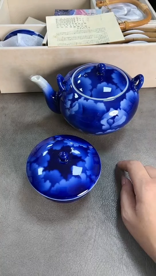 深川 一壶五盖杯 原盒