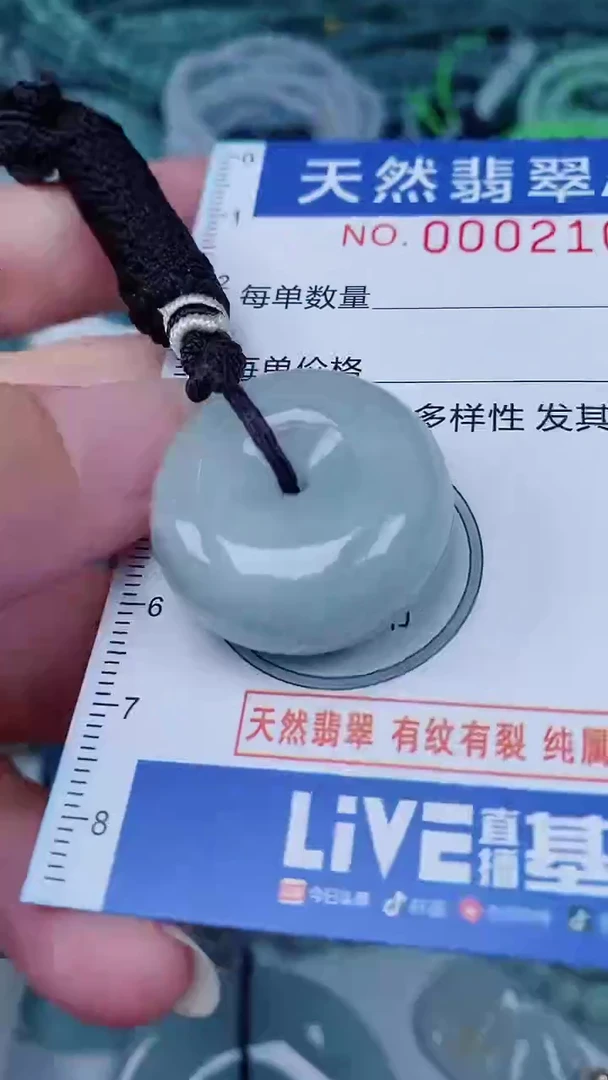 翡翠未镶嵌颈饰00002106