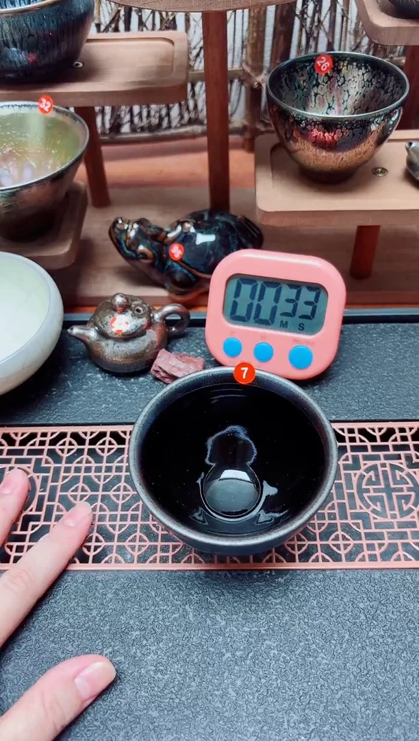 茶盏华****）7号建盏工匠茶器