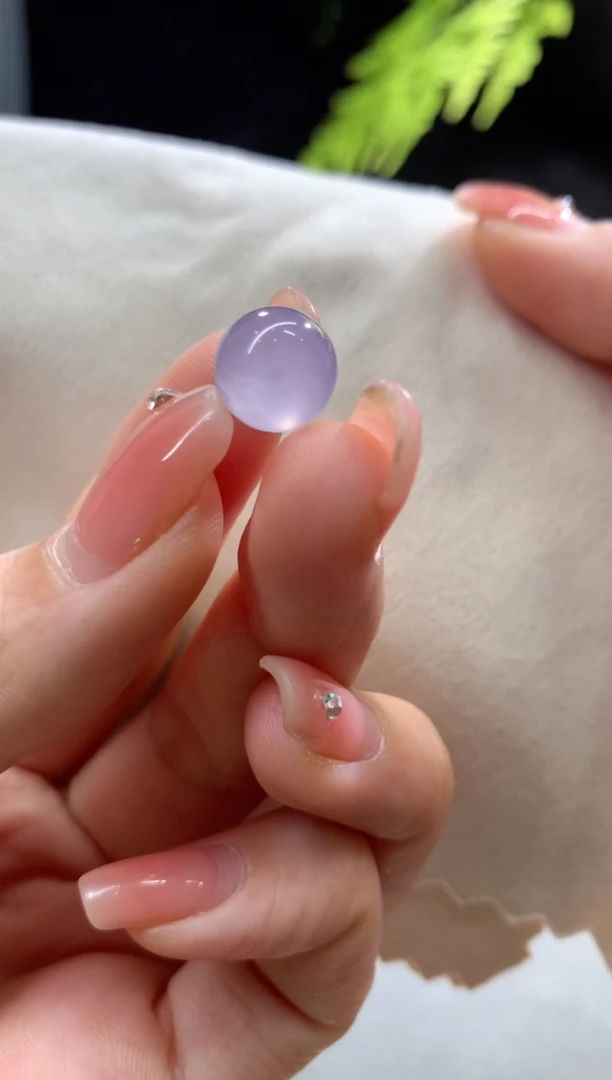 散珠翡翠天然翡翠散珠卡9.5