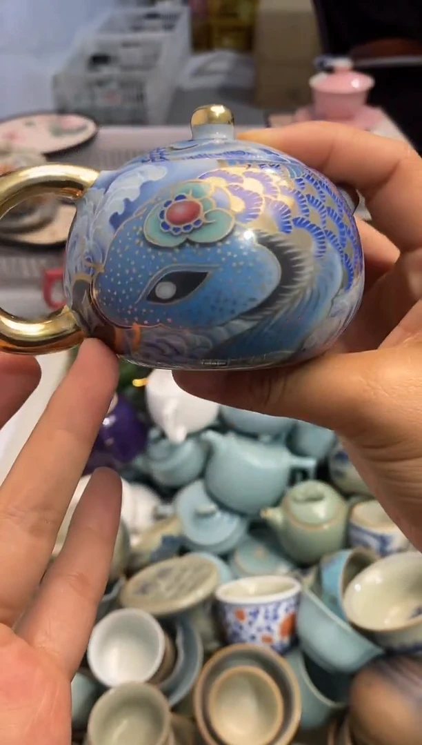 高端 茶壶 茶杯 茶具 轻轻微瑕