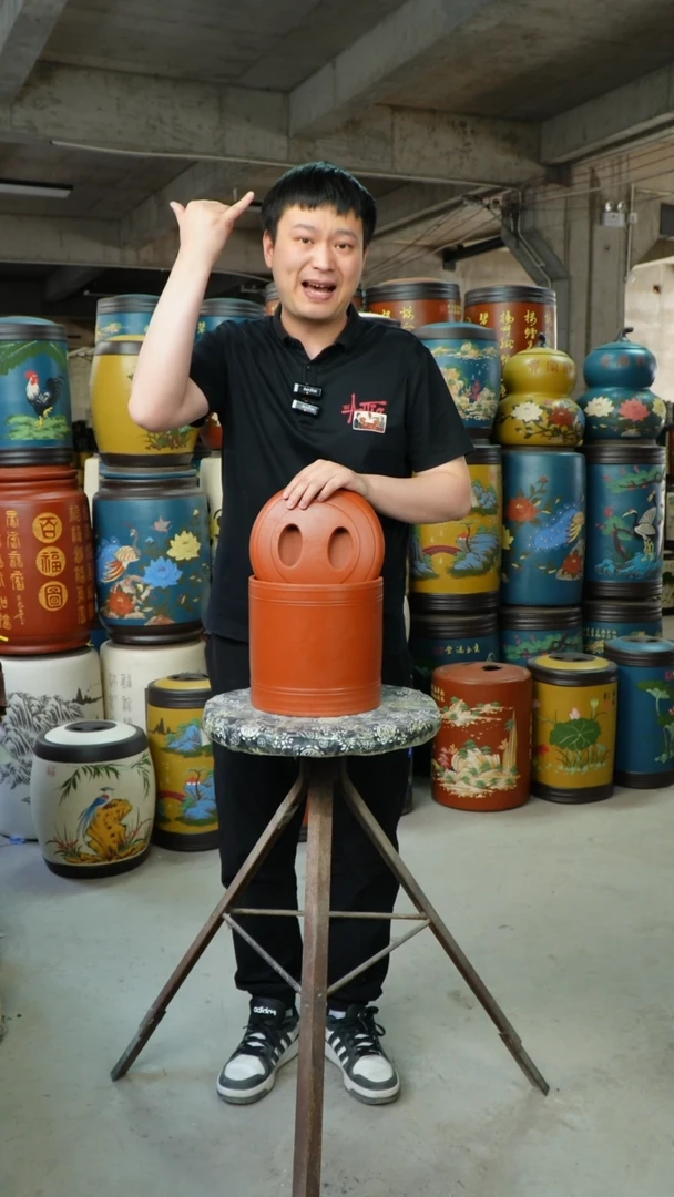 宜兴原矿紫砂茶叶罐