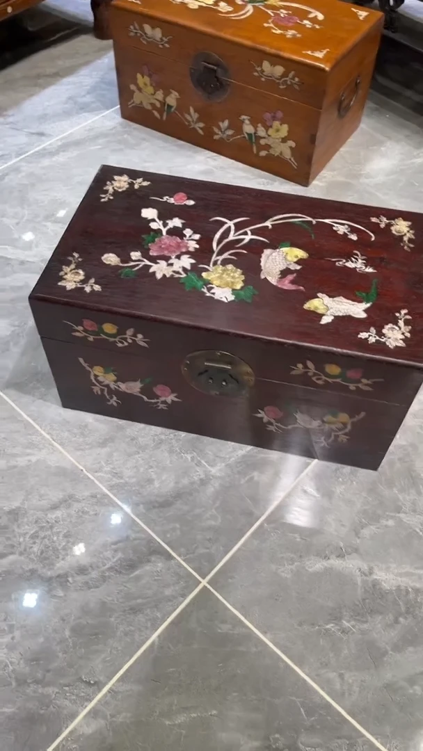 木连年有余收纳箱