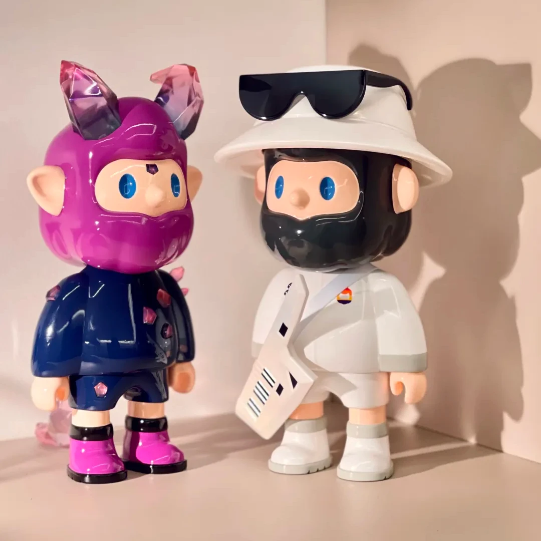 （萌粒欧欧乐  对位入座 ）搪胶大娃 潮玩  潮流玩具