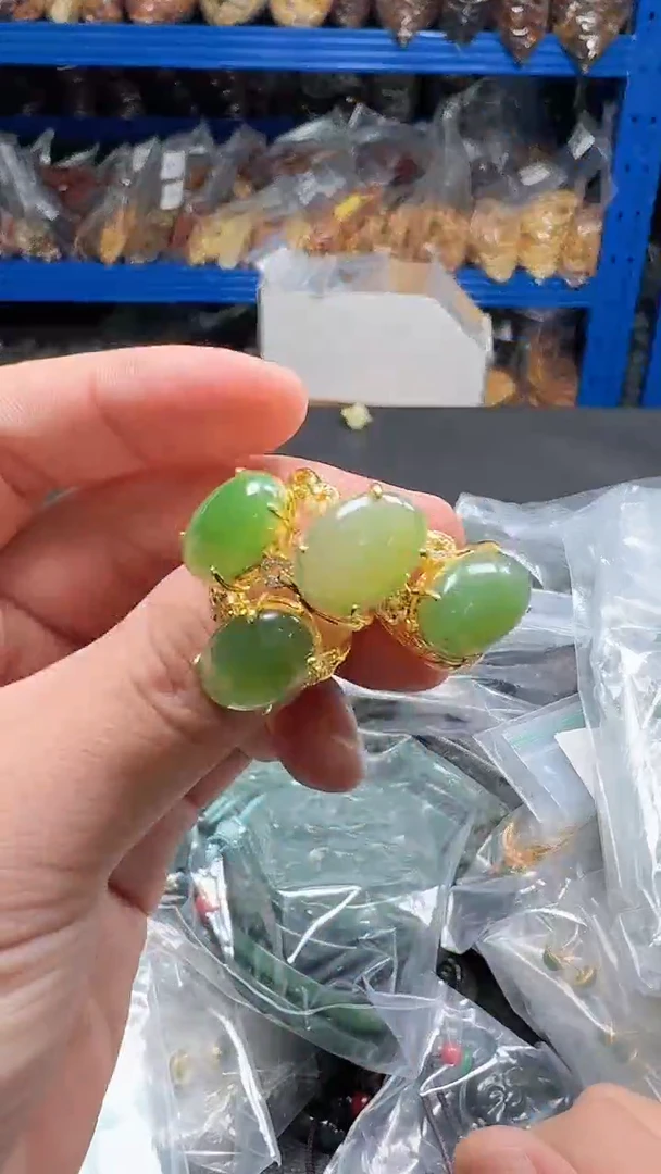 和田玉戒指未镶嵌108