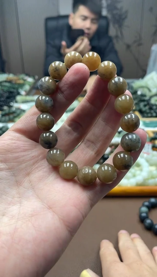 未镶嵌手串和田玉糖青花12