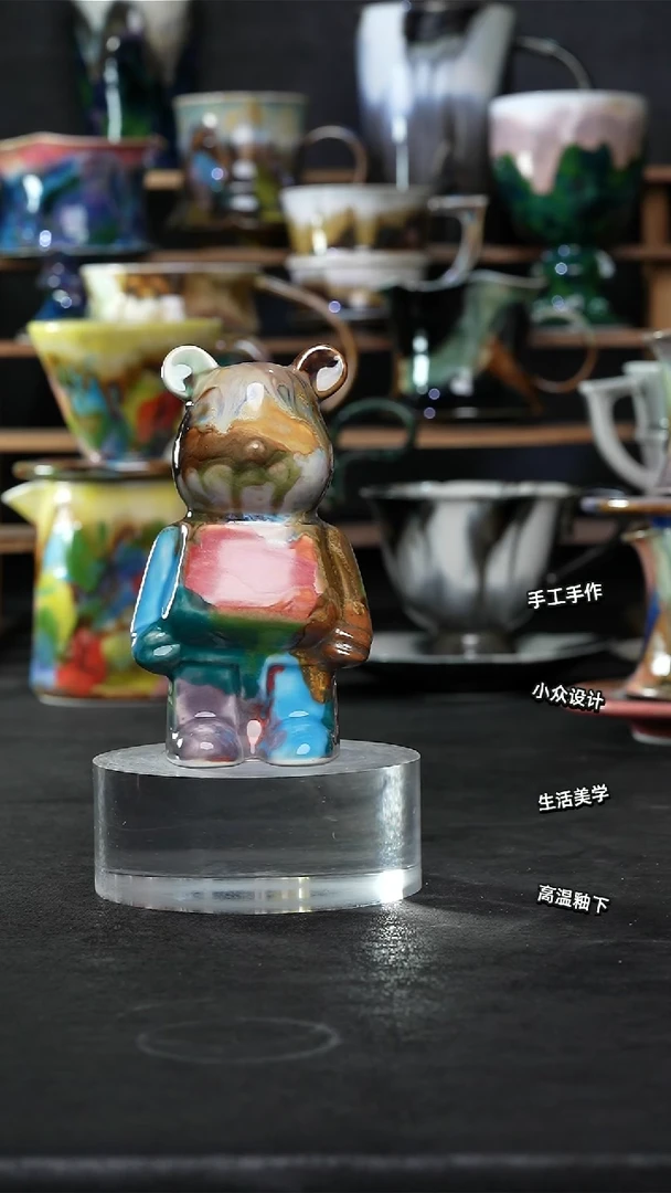 设计师款景德镇森涩手创陶瓷（食品级）911