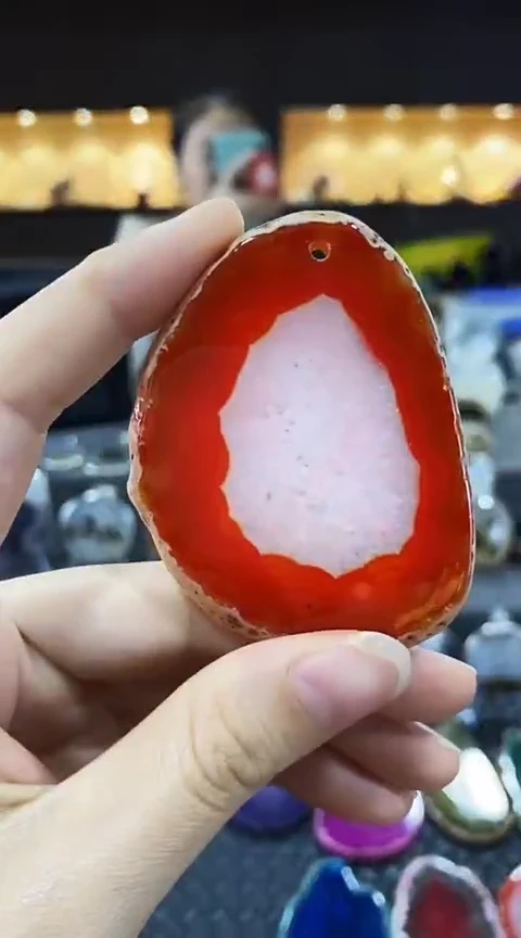 未镶嵌颈饰玛瑙/玉髓碧*玛瑙