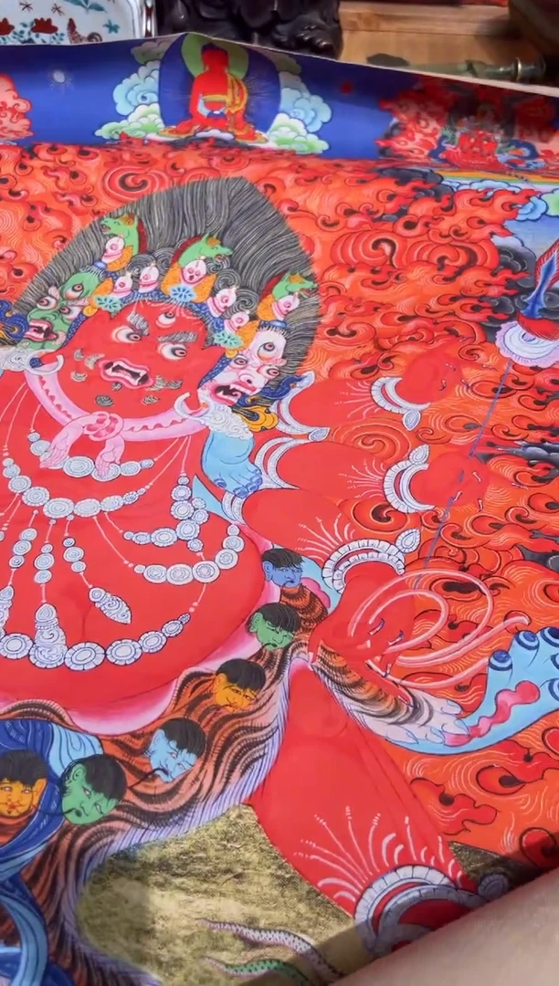 卷轴画卷轴画奥奥的唐卡