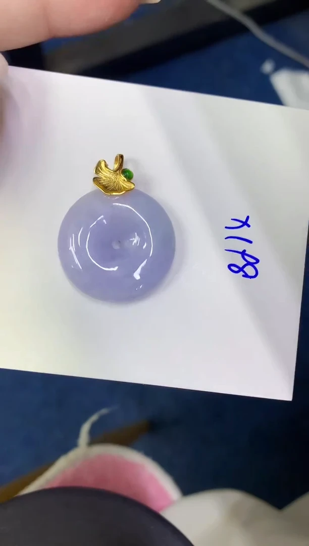 颈饰未镶嵌翡翠天然翡翠缅甸A货