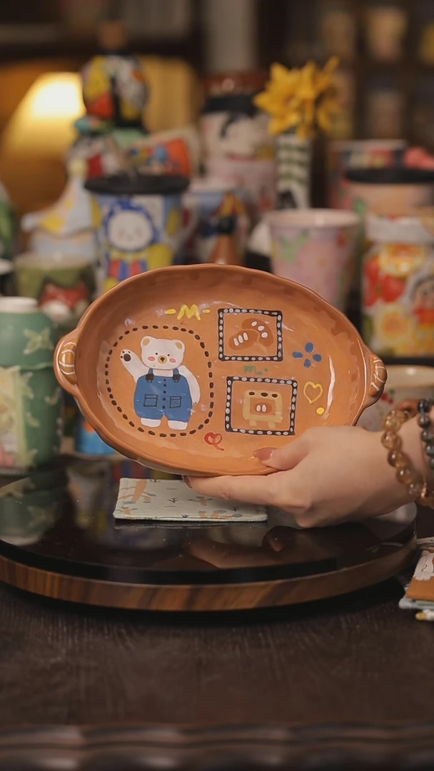 景德镇釉下彩绘设计师款式陶瓷