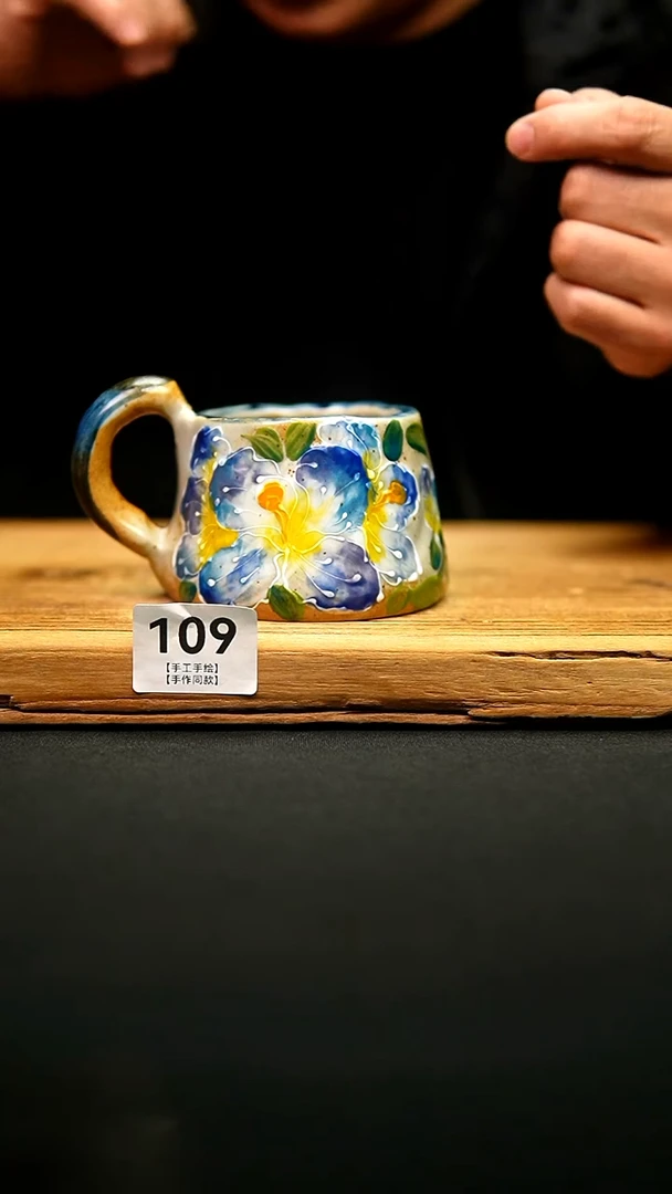@@陶园瓷舍@@纯手工手绘@高温釉下彩