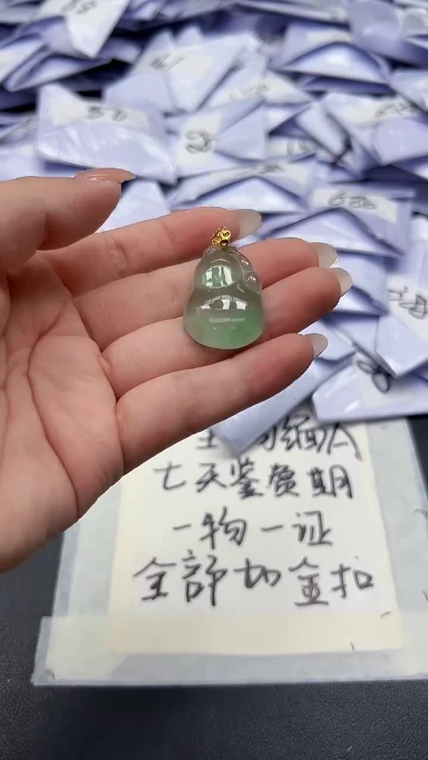 翡翠未镶嵌颈饰高端甄选（一物一图）56