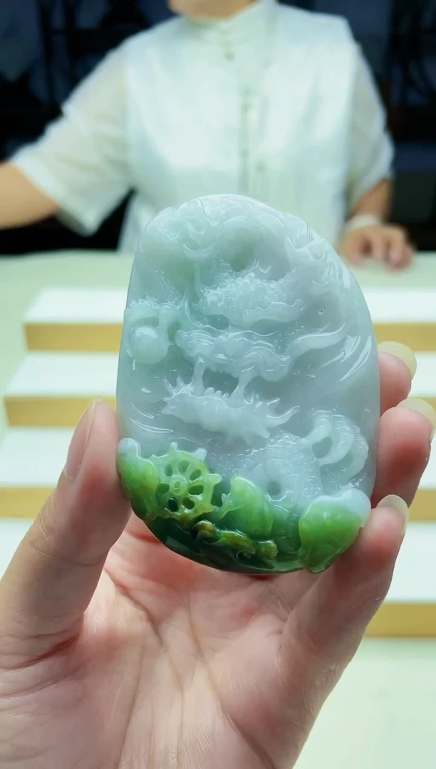 未镶嵌定制翡翠毛货09150178