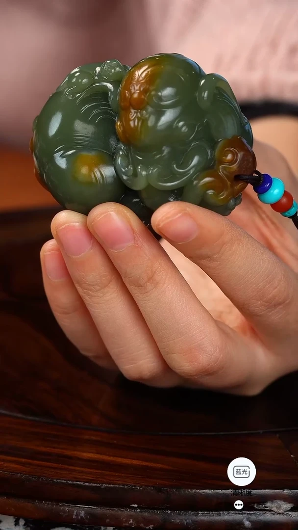 未镶嵌和田玉挂件龙*天封侯拜相