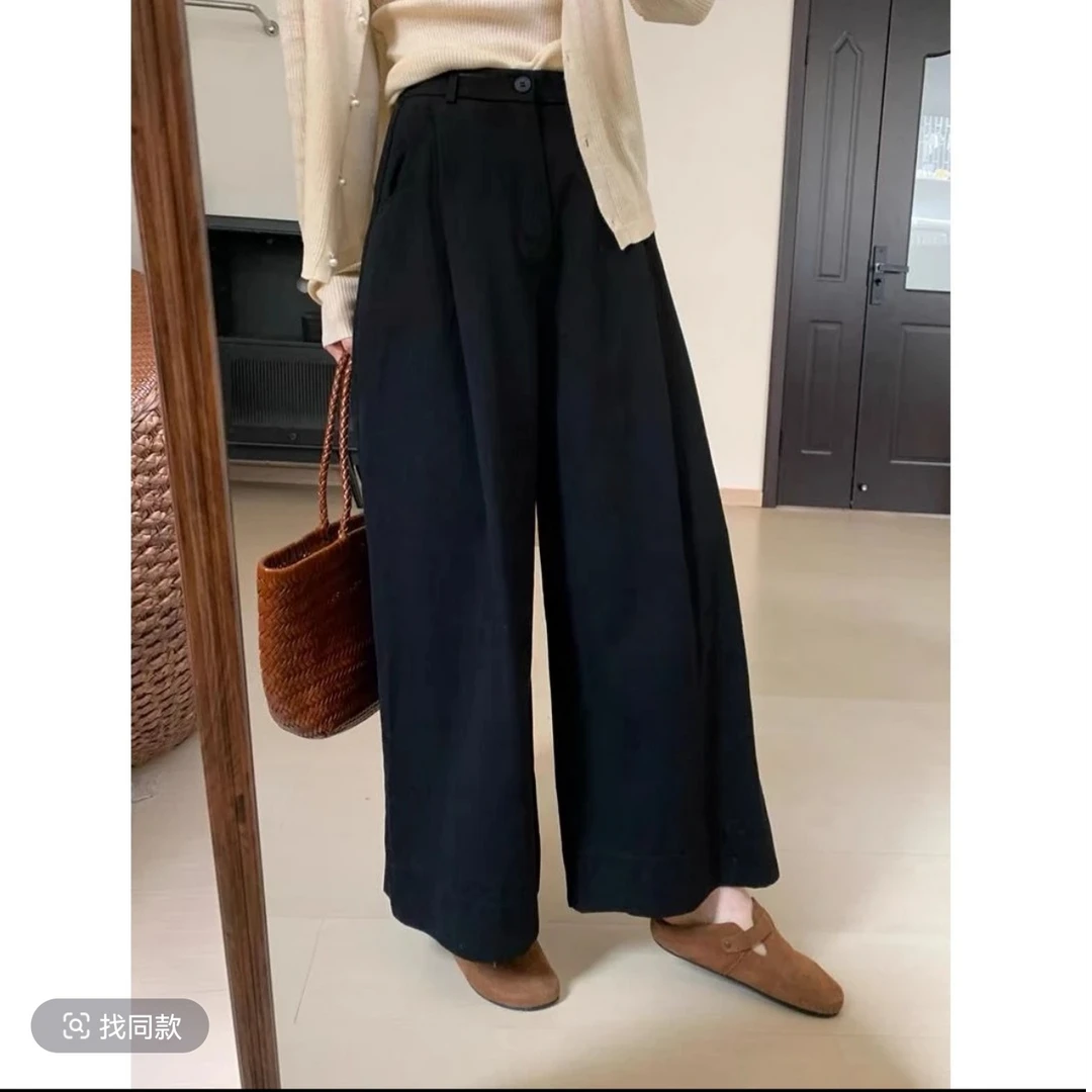 高品质阔腿裤女裤