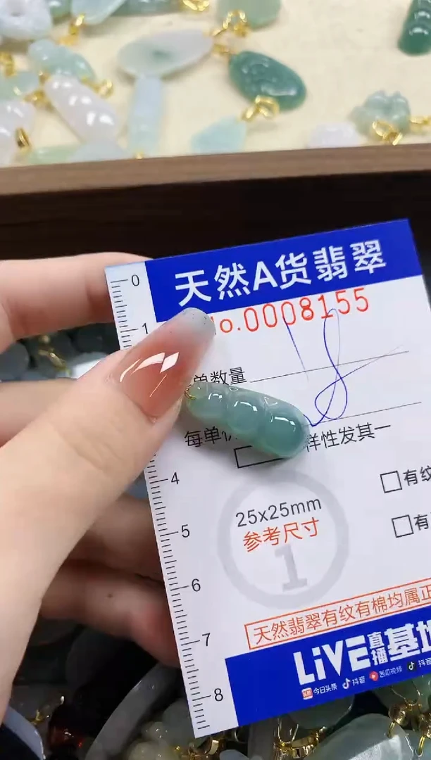 颈饰未镶嵌翡翠天然A货翡翠