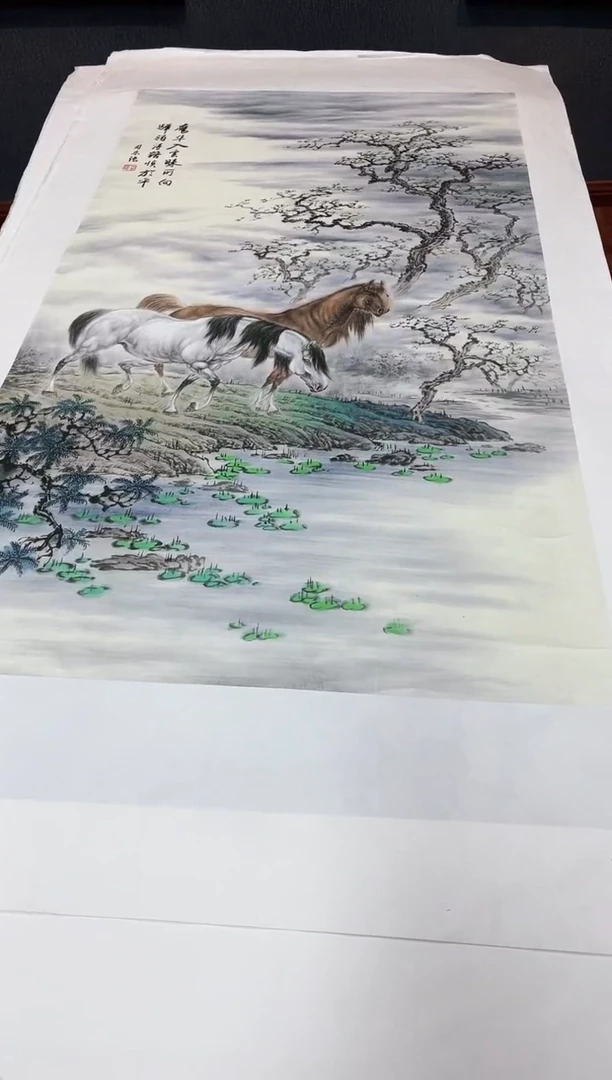 国画九霄甄选国画作品zhb