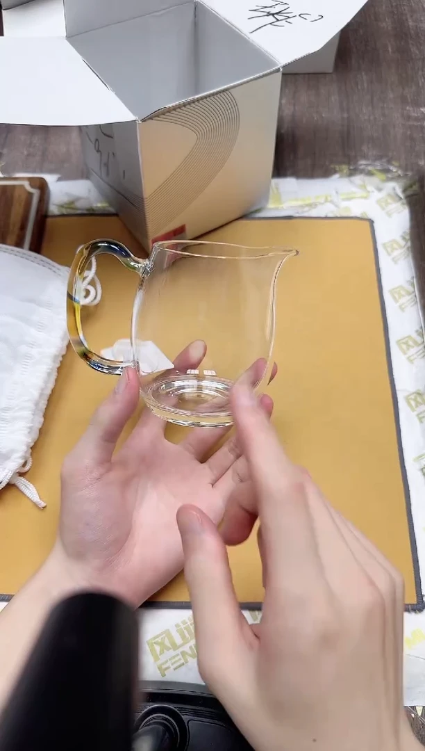 风谜·绚彩观语茶海透明色+茶巾
